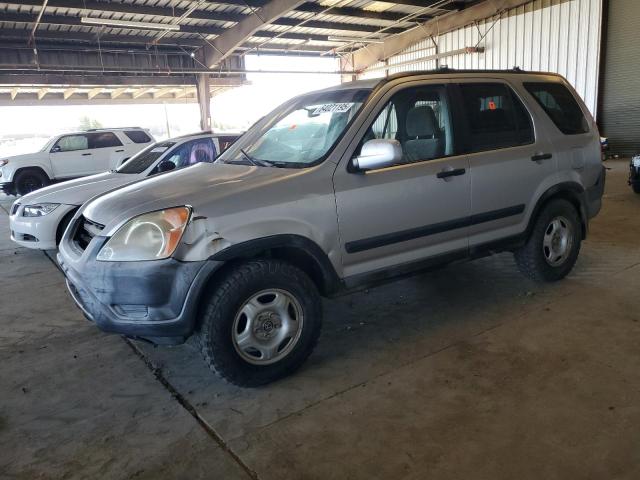 HONDA CR-V EX 2002 gray  gas JHLRD78822C051034 photo #1