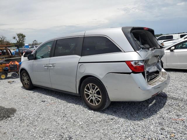 HONDA ODYSSEY EX 2013 silver  gas 5FNRL5H66DB080447 photo #3