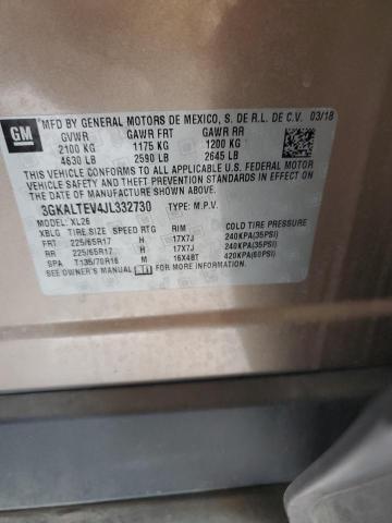 2018 GMC TERRAIN SLE 3GKALTEV4JL332730