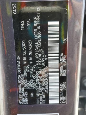 2023 LEXUS RZ 450E JTJAAAAB3PA007176