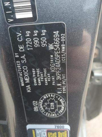 2023 KIA FORTE LX 3KPF24AD5PE546694