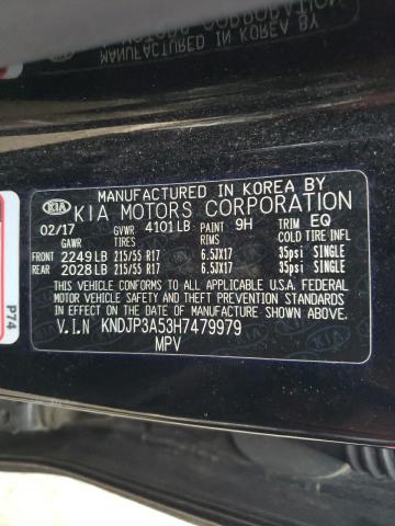 2017 KIA SOUL + KNDJP3A53H7479979