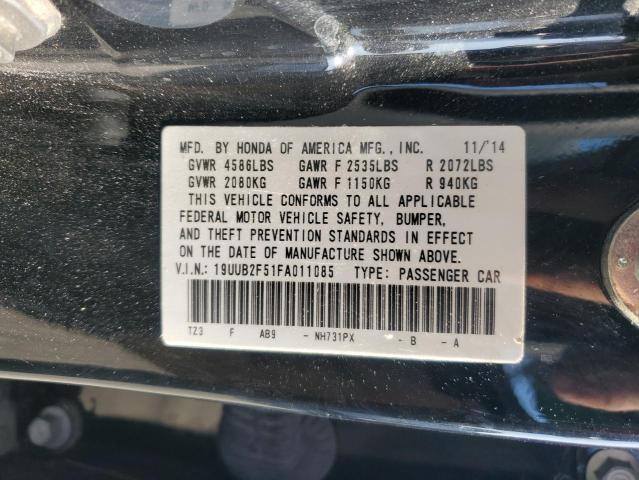 2015 ACURA TLX TECH - 19UUB2F51FA011085
