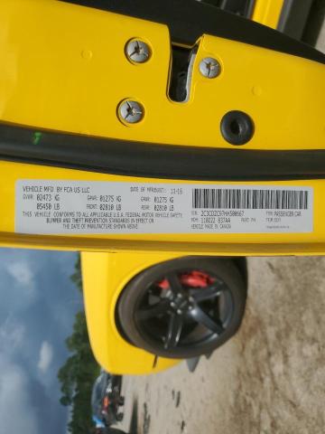 2017 DODGE CHALLENGER 2C3CDZC97HH500667