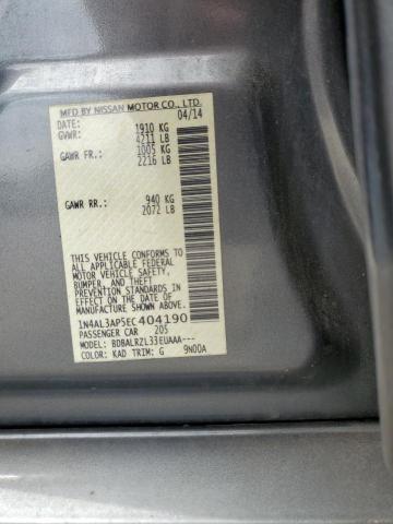 2014 NISSAN ALTIMA 2.5 - 1N4AL3AP5EC404190