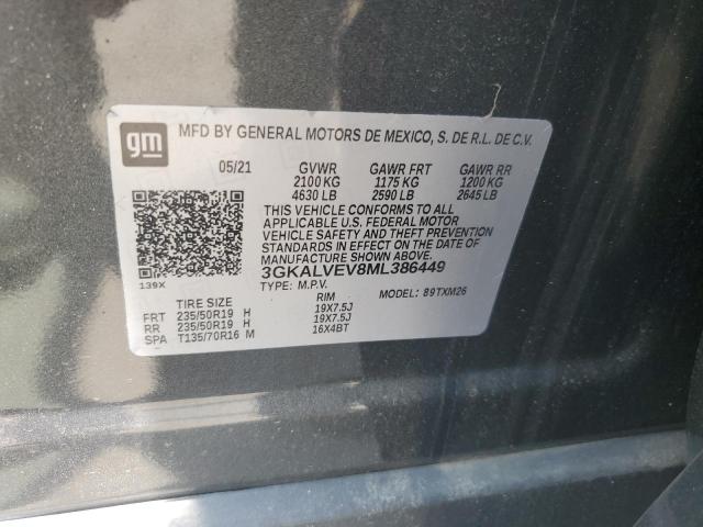 2021 GMC TERRAIN SL 3GKALVEV8ML386449
