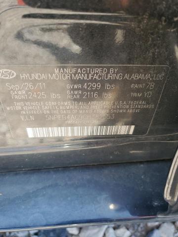 2012 HYUNDAI SONATA GLS - 5NPEB4AC9CH382553