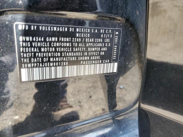 2014 VOLKSWAGEN JETTA S - 3VWPP7AJ0EM601288