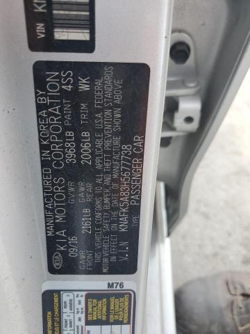 2017 KIA FORTE LX #3275613805