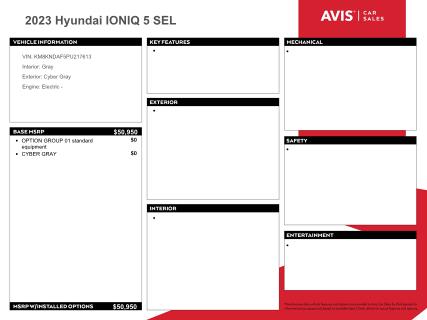 2023 HYUNDAI IONIQ 5 SE KM8KNDAF5PU217613