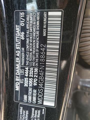 2015 MERCEDES-BENZ CLA 250 4MATIC WDDSJ4GB4FN188642