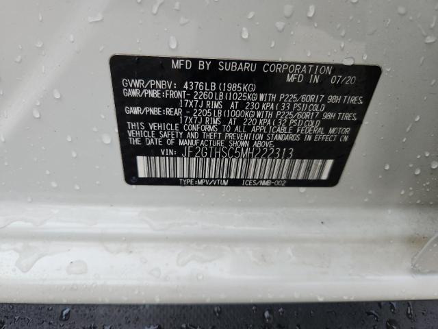 2021 SUBARU CROSSTREK - JF2GTHSC5MH222313