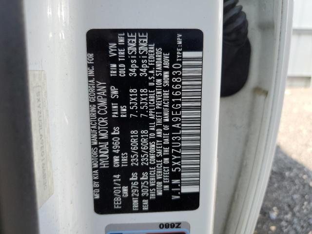 2014 HYUNDAI SANTA FE S - 5XYZU3LA9EG166830