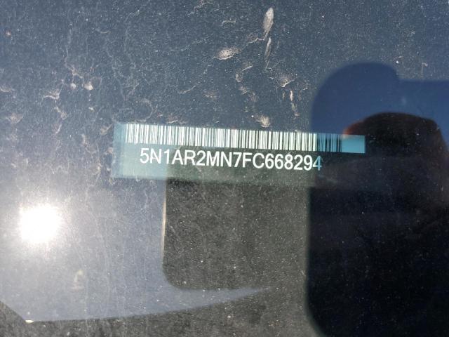 2015 NISSAN PATHFINDER 5N1AR2MN7FC668294