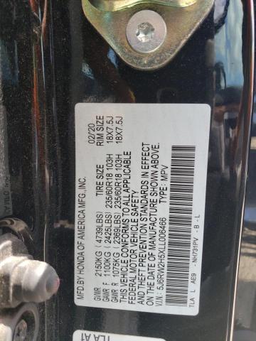 2020 HONDA CR-V EX 5J6RW2H5XLL006466