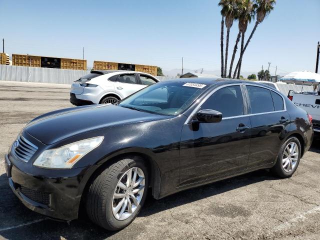 INFINITI G37 2009 black  gas JNKCV61E59M013780 photo #1