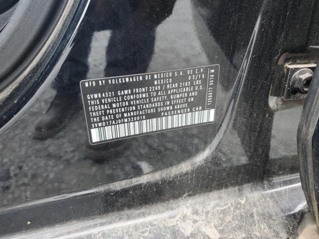 2015 VOLKSWAGEN JETTA SE 3VWD17AJ0FM320016