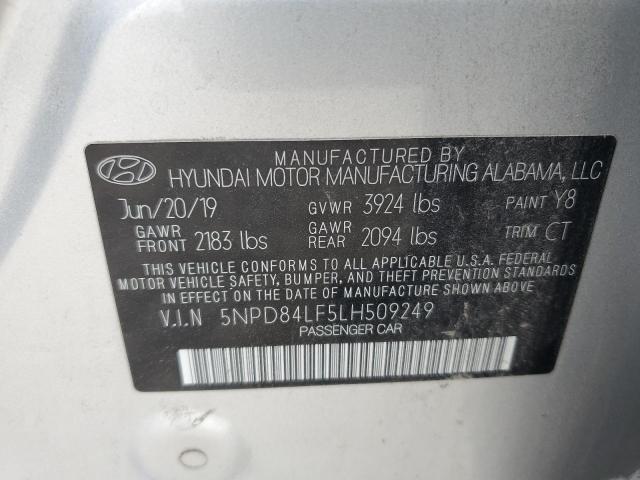 2020 HYUNDAI ELANTRA SE - 5NPD84LF5LH509249