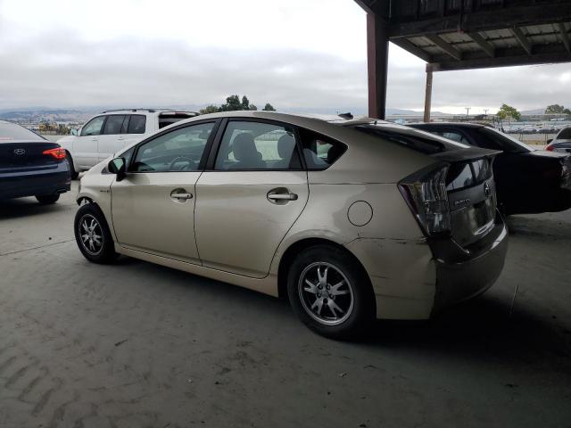 TOYOTA PRIUS 2010 gold  hybrid engine JTDKN3DU4A0029737 photo #3
