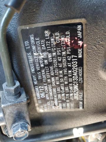 2013 KAWASAKI ZG1400 C JKBZGNC13DA020317