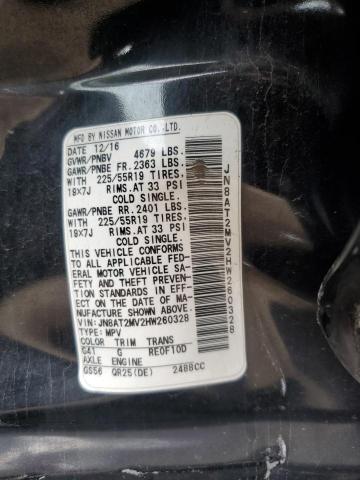 2017 NISSAN ROGUE S - JN8AT2MV2HW260328