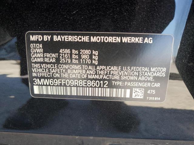 2024 BMW 330I 3MW69FF09R8E86012