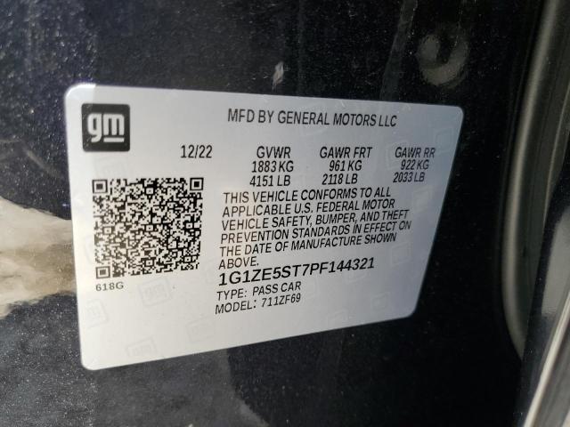 2023 CHEVROLET MALIBU PRE 1G1ZE5ST7PF144321