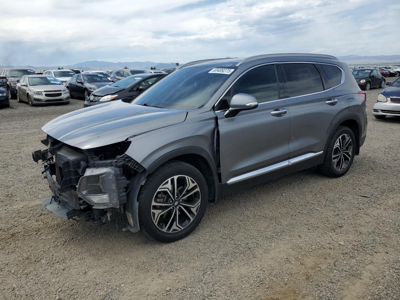 Lot #3206636506 2019 HYUNDAI SANTA FE L