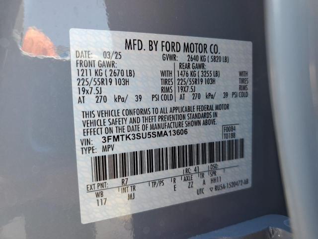 2025 FORD MUSTANG MA 3FMTK3SU5SMA13606