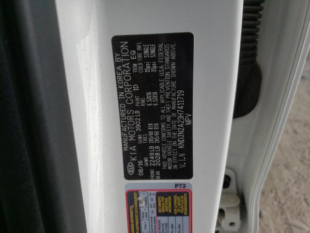 2017 KIA SOUL - KNDJN2A23H7411719