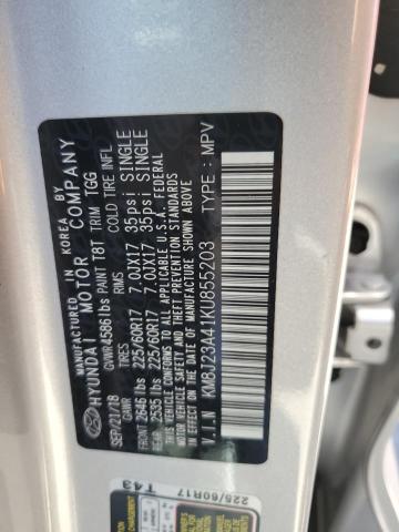 2019 HYUNDAI TUCSON SE KM8J23A41KU855203