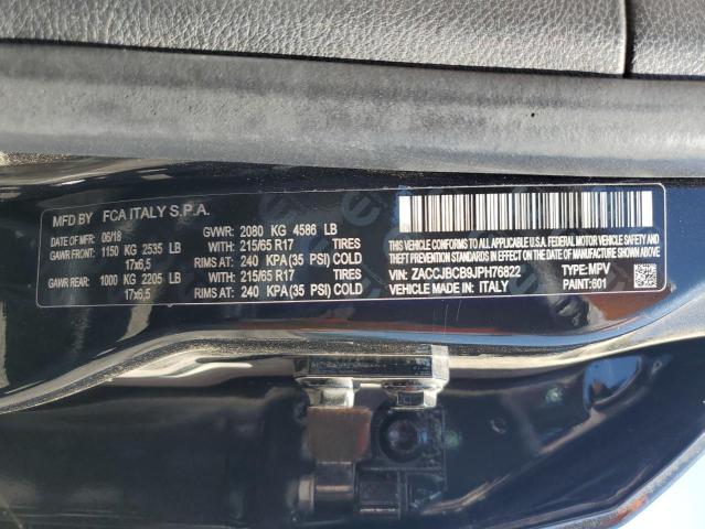 2018 JEEP RENEGADE T ZACCJBCB9JPH76822