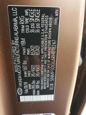 2024 HYUNDAI SANTA FE C 5NMP5DGL6RH018247