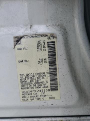 2018 NISSAN ALTIMA 2.5 - 1N4AL3AP7JC245358