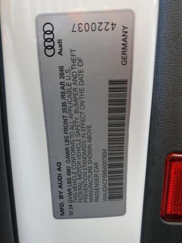 2025 AUDI A5 PREMIUM WAUDACF59SA007834