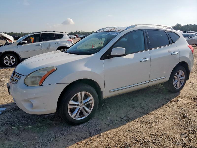 NISSAN ROGUE S 2012 white  gas JN8AS5MT6CW286927 photo #1