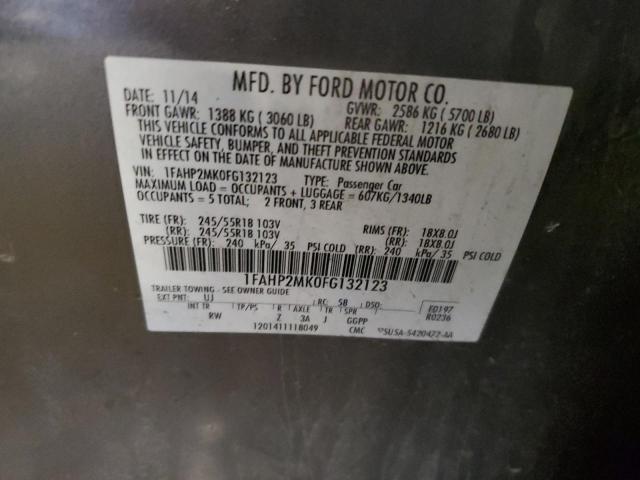 2015 FORD TAURUS POL 1FAHP2MK0FG132123