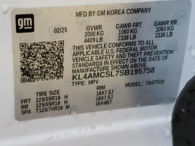 2025 BUICK ENCORE GX KL4AMCSL7SB195758
