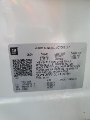 2020 CADILLAC XT4 SPORT - 1GYFZFR40LF125794