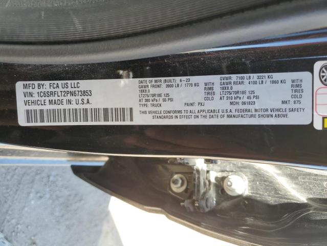 2023 RAM 1500 REBEL 1C6SRFLT2PN673853