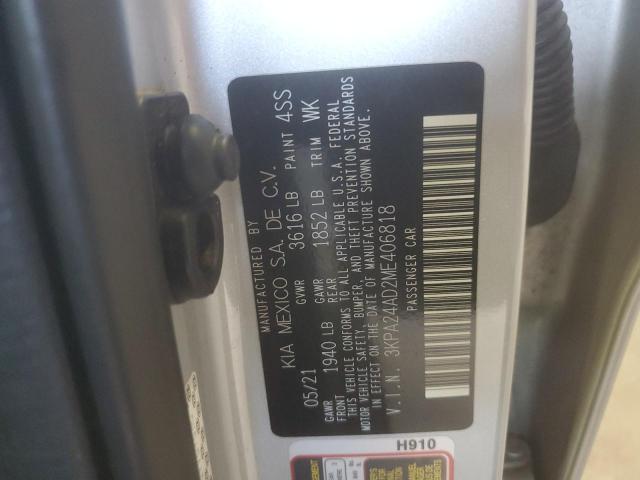 2021 KIA RIO LX 3KPA24AD2ME406818