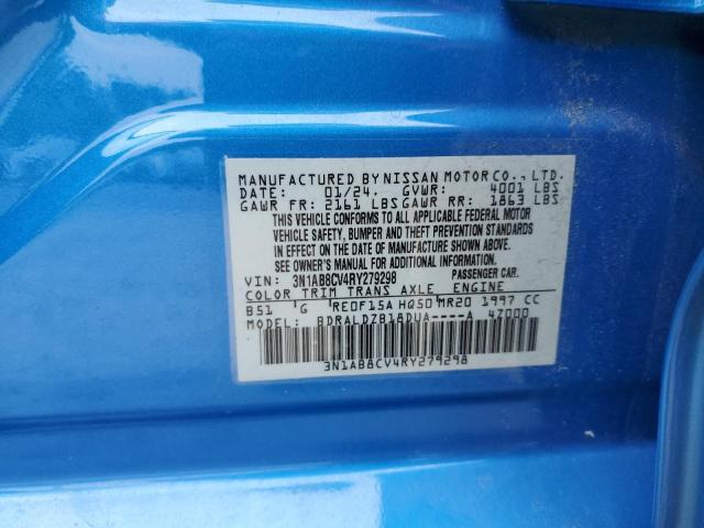 2024 NISSAN SENTRA SV - 3N1AB8CV4RY279298