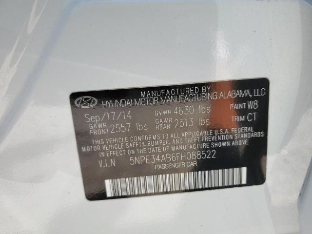 2015 HYUNDAI SONATA SPO - 5NPE34AB6FH088522