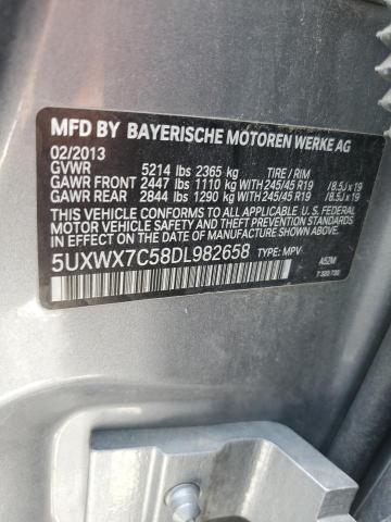 2013 BMW X3 XDRIVE3 - 5UXWX7C58DL982658