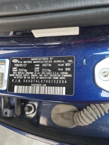 2017 KIA OPTIMA LX 5XXGT4L37HG152094