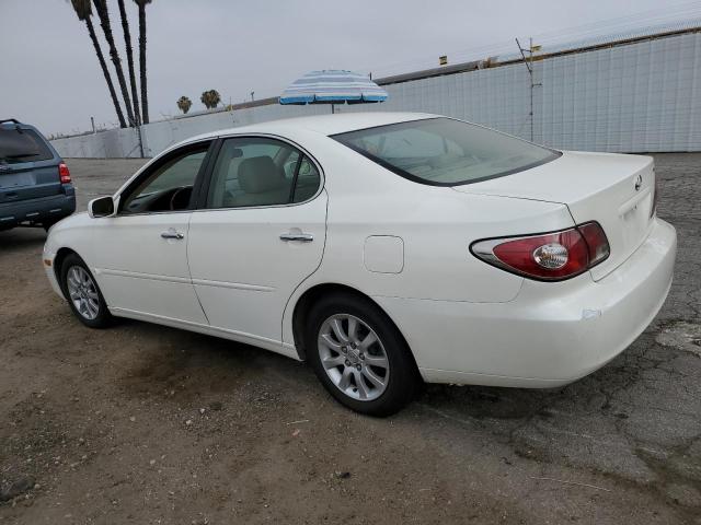 LEXUS ES 300 2002 white  gas JTHBF30G725019266 photo #3