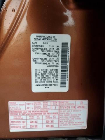 2003 INFINITI FX35 #3296225507