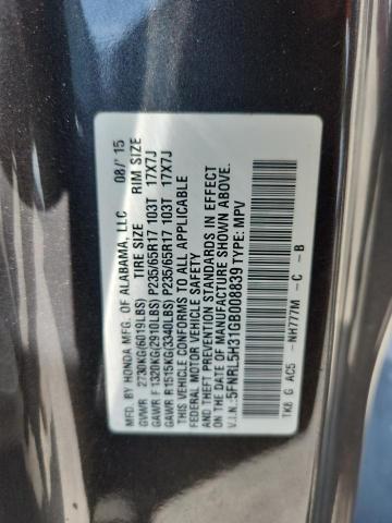 2016 HONDA ODYSSEY SE 5FNRL5H31GB008839