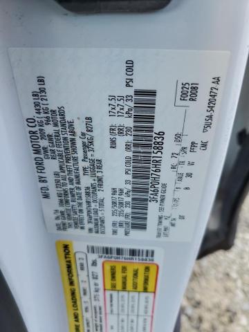 2017 FORD FUSION SE - 3FA6P0H76HR158836