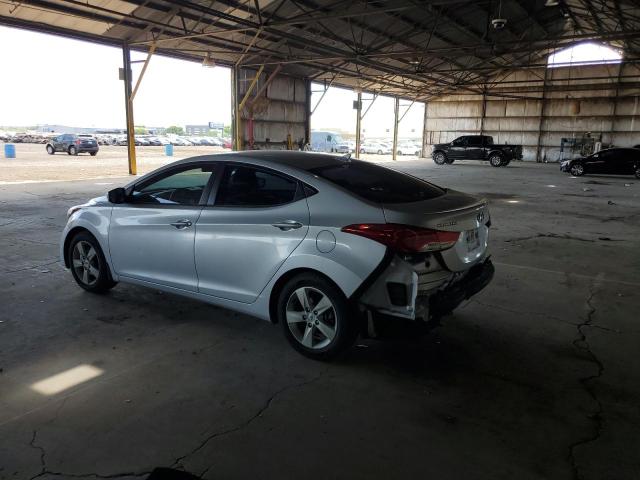 HYUNDAI ELANTRA GL 2013 silver  gas KMHDH4AE7DU788944 photo #3